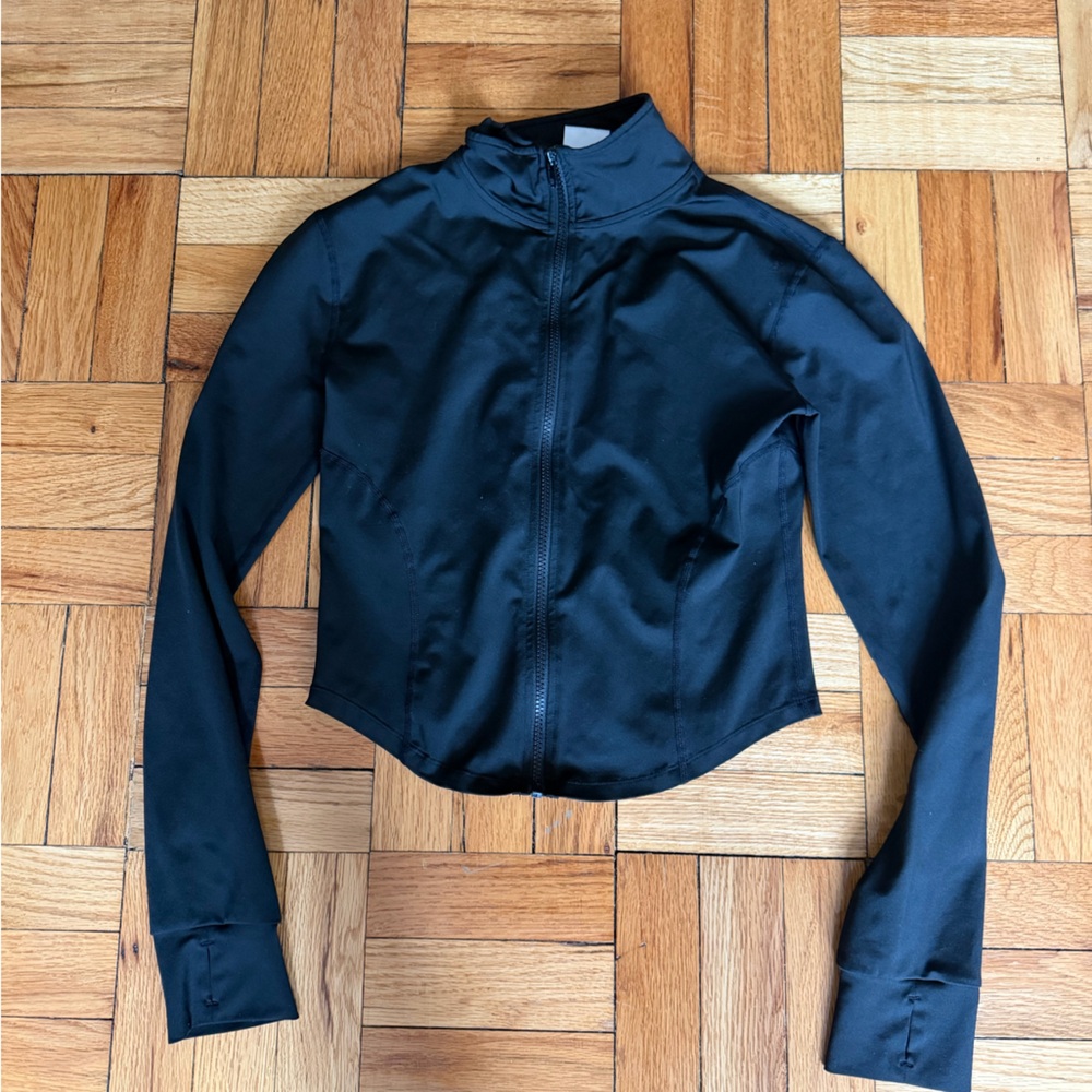 Black Zip-Up Jacket